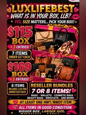 WHAT IS IN THE BOX? $115 OR $169